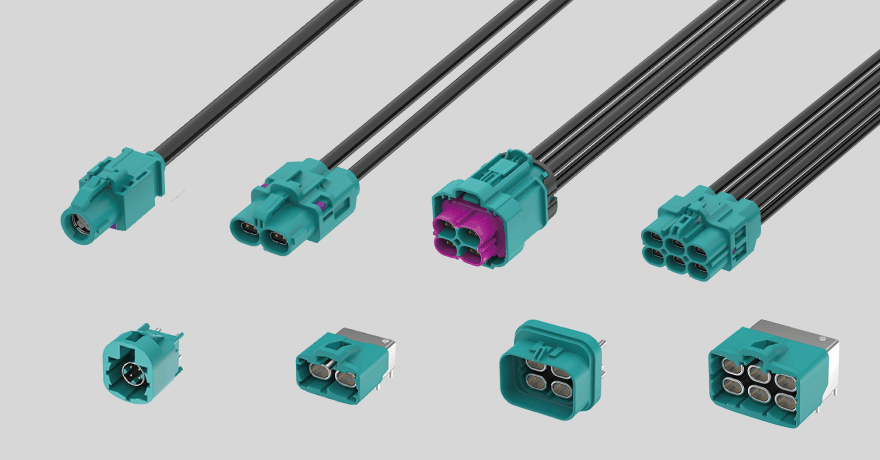 Automotive-Grade HS-MTP and HSD Connectors