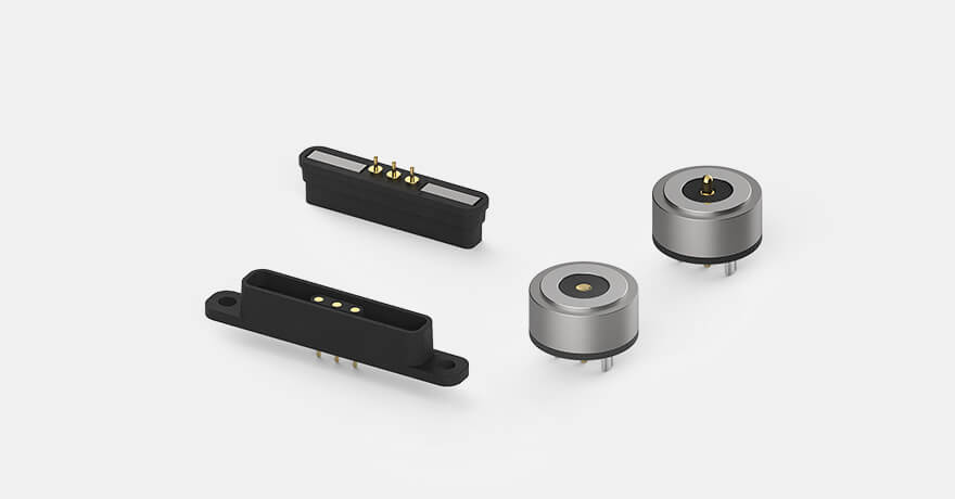 Magnetic-Pogo-Pin-Connectors