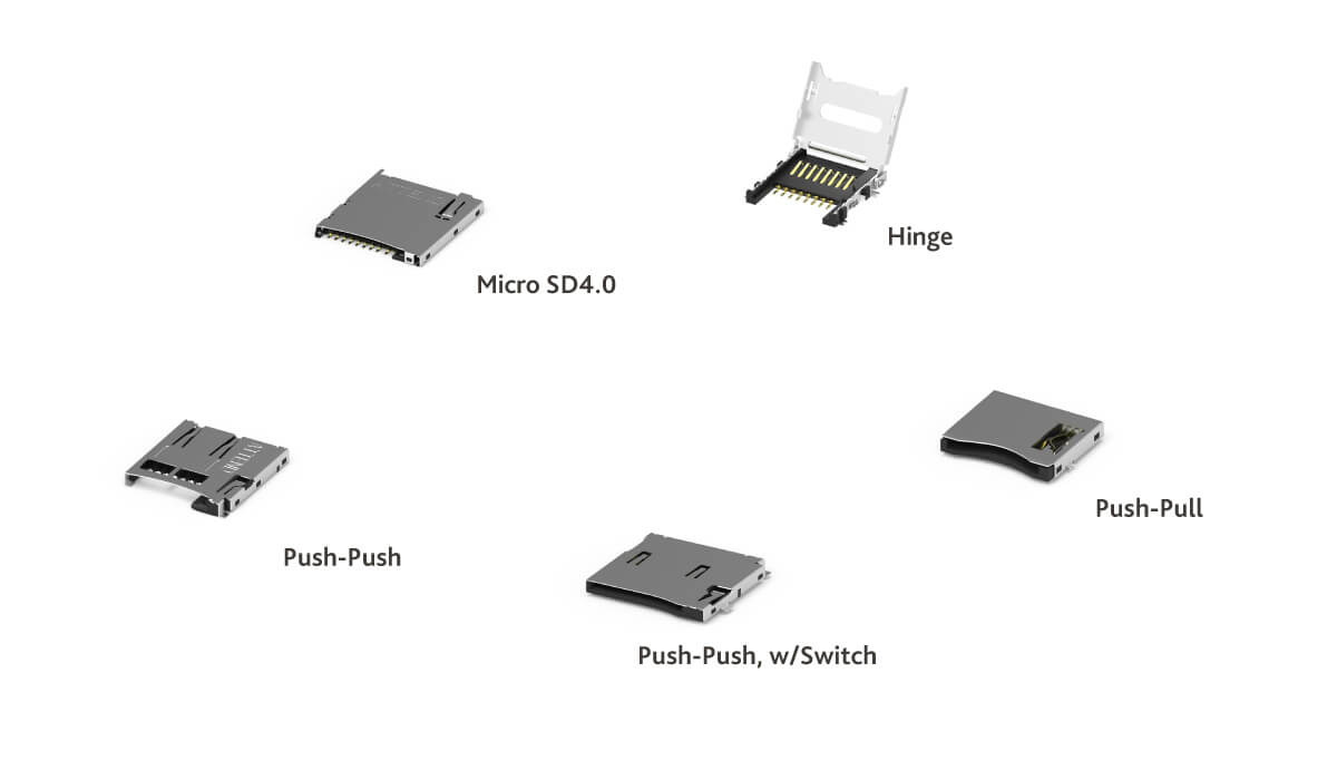 Micro SD Card Socket Main Feature