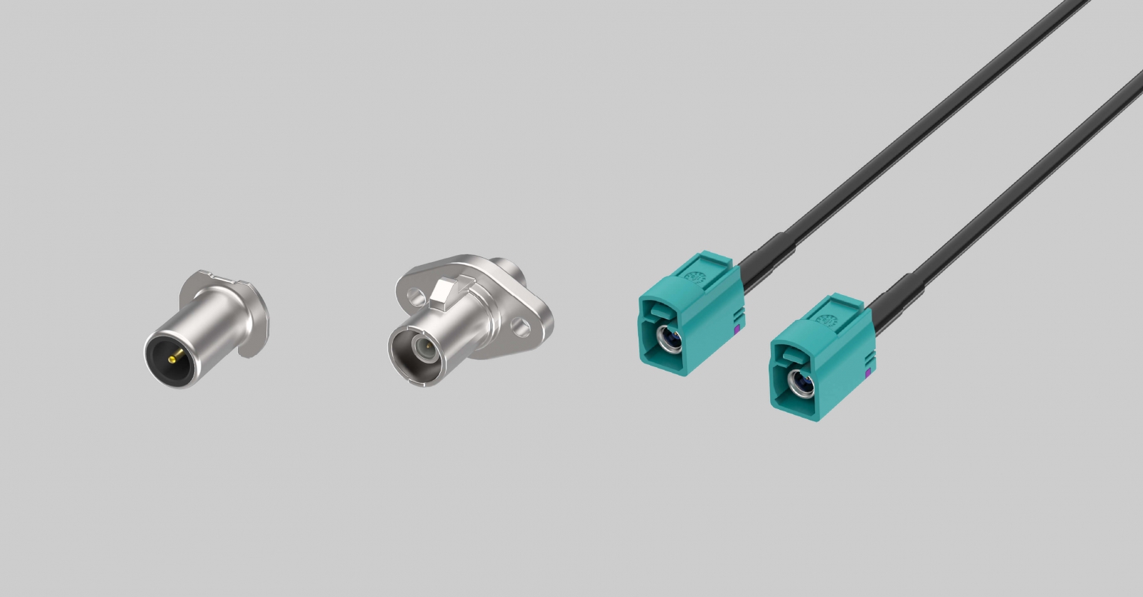Coaxial Camera Connectors and Cable Assemblies