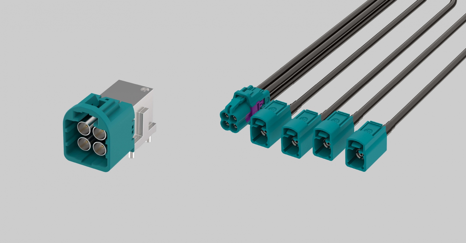 Mini FAKRA Connectors and Cable Assemblies