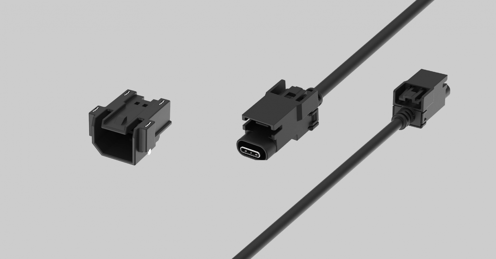 Automotive USB Type-C Connectors and Cable Assemblies
