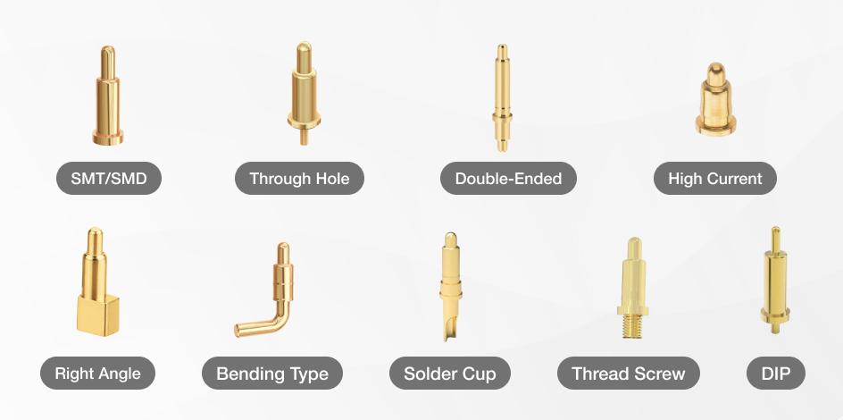 Mounting Types of Pogo Pin