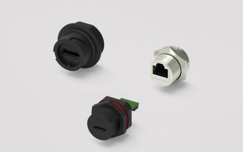 密封式 I/O 連接器