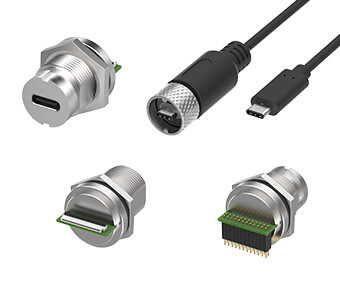 Sealed USB-C Connector and Cable