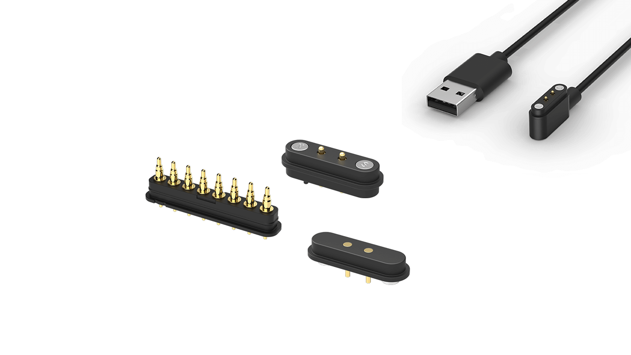 Spring-Loaded Pogo Pin Connectors