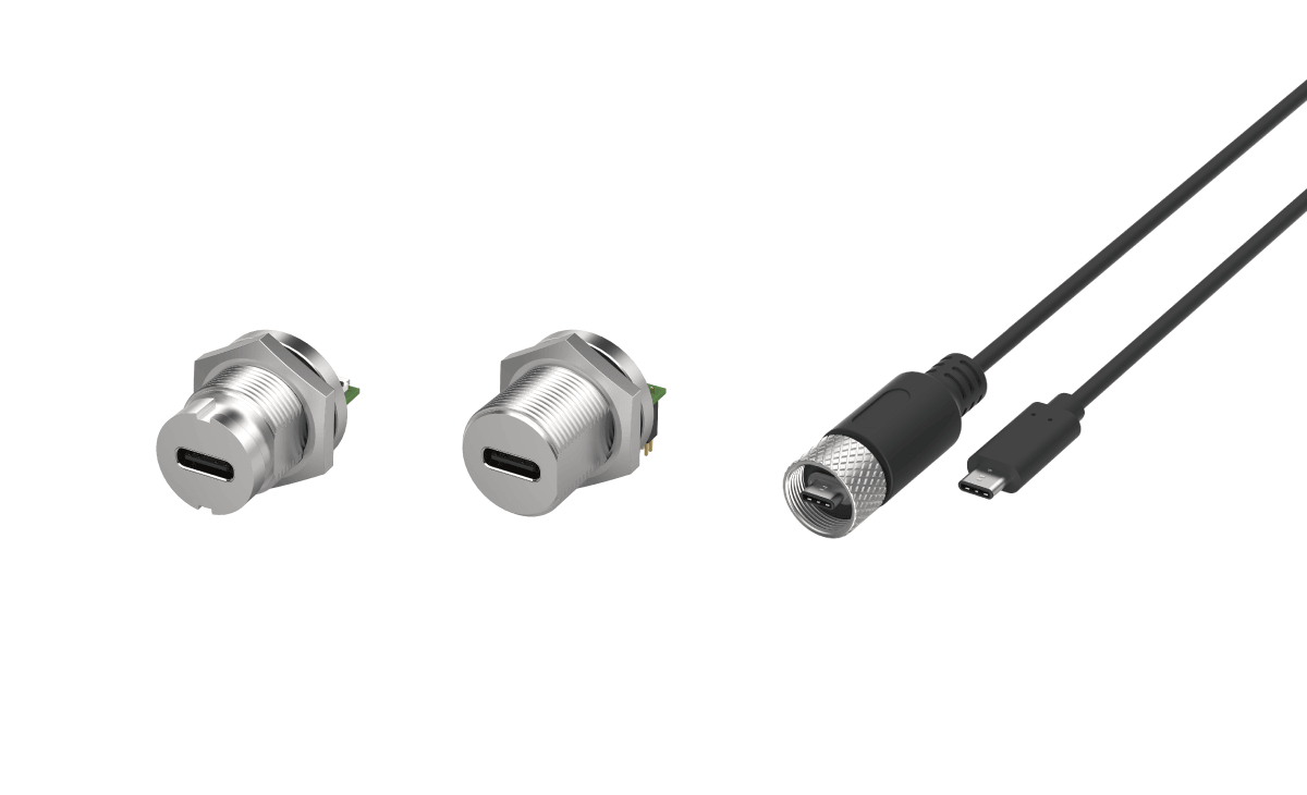 Waterproof USB C Connector and Cable