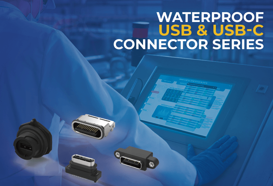 Waterproof USB Series for Harsh Industrial Environments