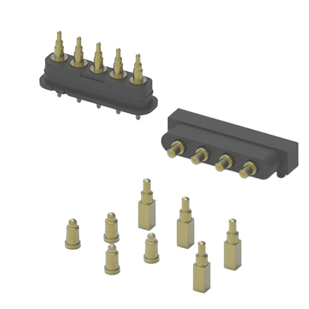 Gold plating (0.5-1.0 microns thick) is standard for pogo pins due to its superior conductivity and corrosion resistance.