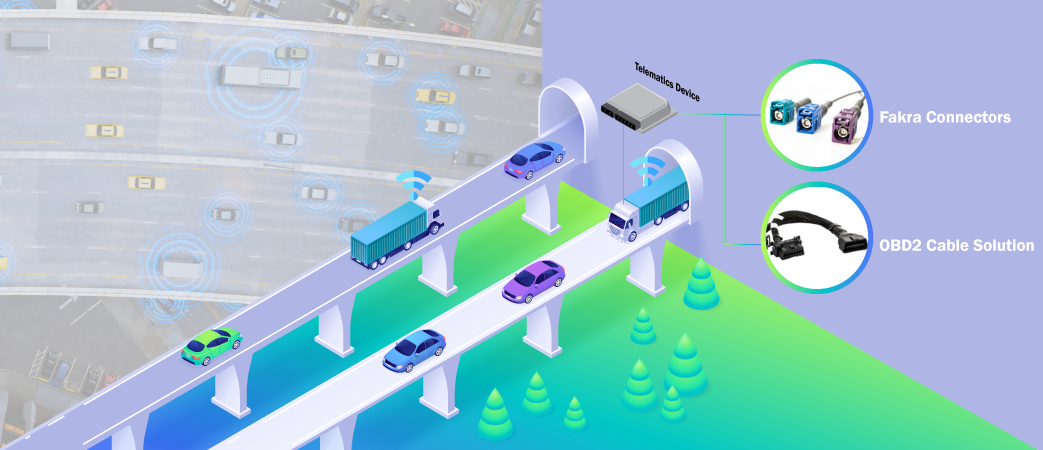 Automotive Connectivity with Fakra & OBDII