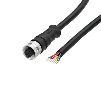 Custom Cable Assemblies M12-8R00-2427004