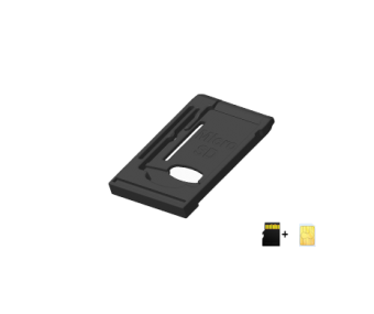 115U-T012 Card Tray for Micro SIM+Micro SD, L=21.6