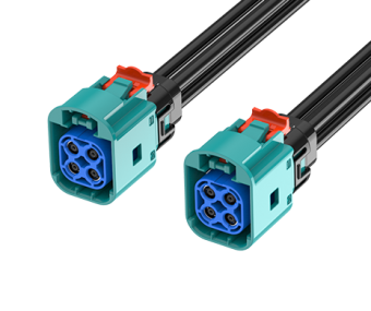 FR-1J1J-100Z04W Mini FAKRA B Jack 2x2, L=100CM, IP67, Z
