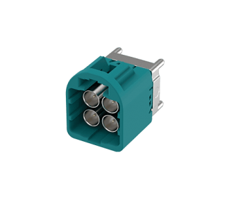 230D-PSX00 Mini FAKRA Plug, Vertical, 2x2 Port-A Type