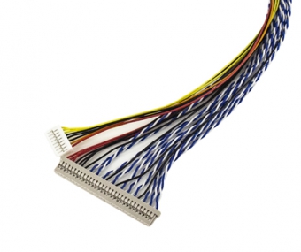 Custom Cable Solution Wire harness, HSG 30P+8P to HSG 30P+6P, L=350 mm