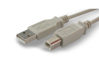 Custom Cable Solution USB 2.0 A Male Type to USB 2.0 B Male Type Cable