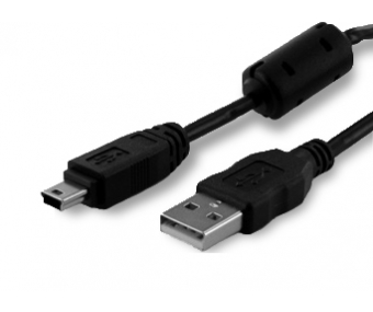 Custom Cable Solution Mini USB B Plug to USB A Plug Cable