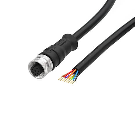 Custom Cable Assemblies M12-8R00-2427004