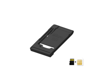 115U-T013       Card Tray for Micro SIM+Micro SD, L=21.6