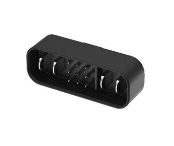 304B-3813PN2 Blade Battery Conn., Male DIP Vertical, 13P, IP67, 30A