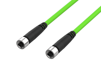 SPE-2R2R-10001 M8 SPE 2PIN Female to Female CABLE, L=1M